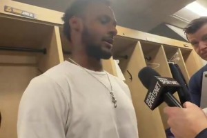 卢卡·东契奇谈及布朗尼：绝对比去年有很大进步，他今天表现出色